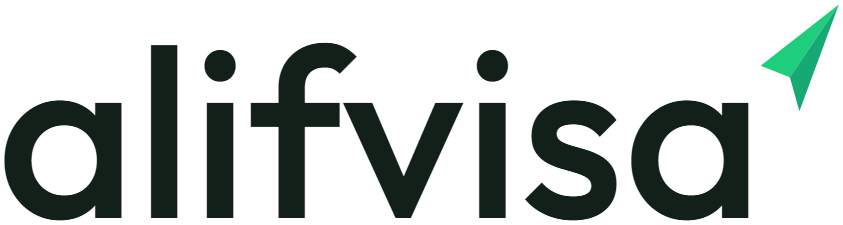 Alif Visa homepage